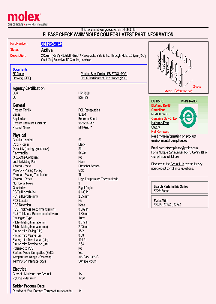 87264-5052_2946405.PDF Datasheet