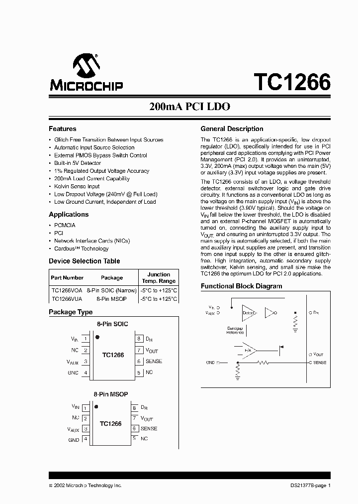 TC1266VOA_2952545.PDF Datasheet