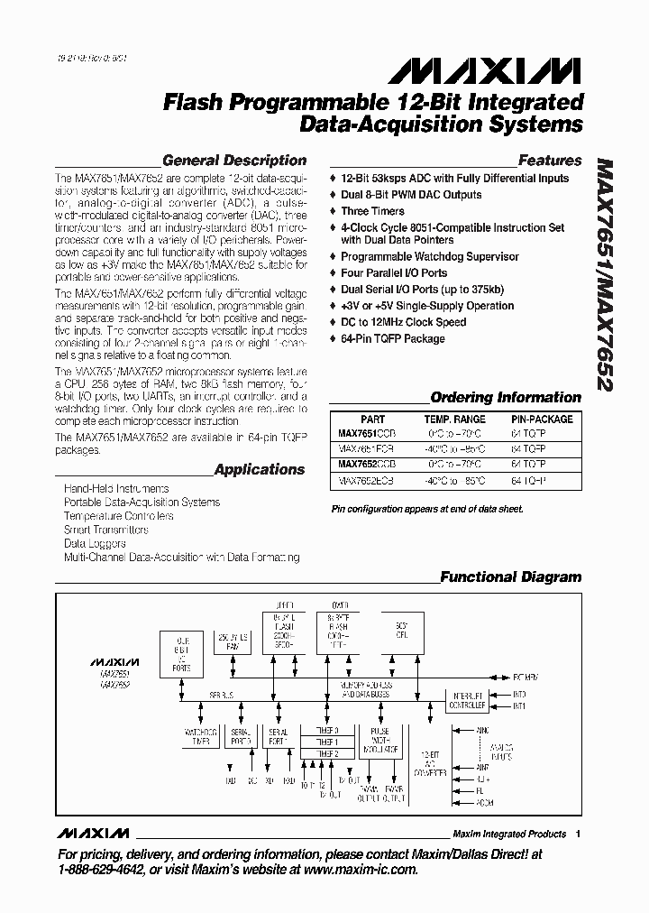 MAX7651CCB_2953115.PDF Datasheet