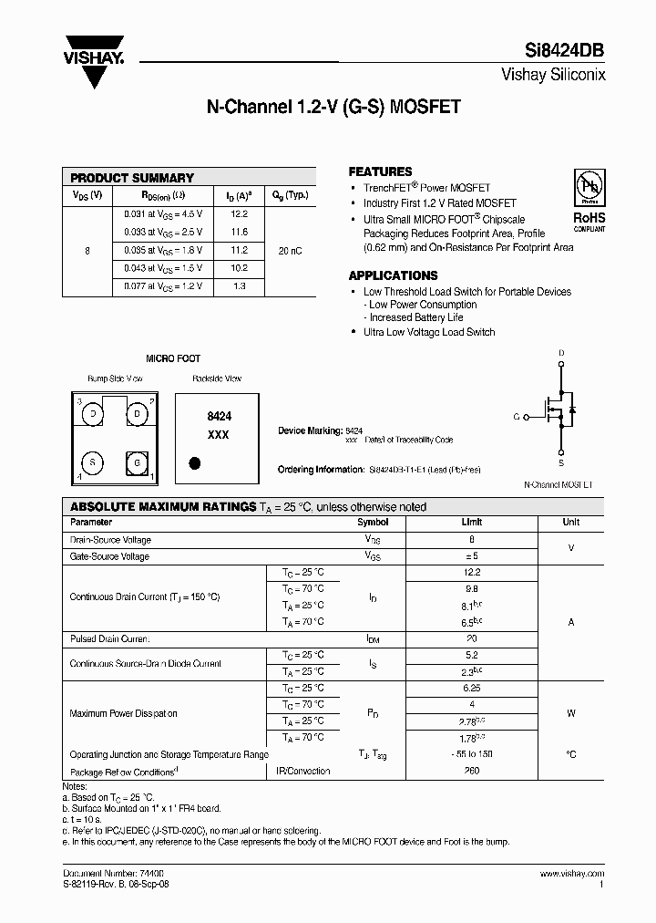 SI8424DB_2960546.PDF Datasheet