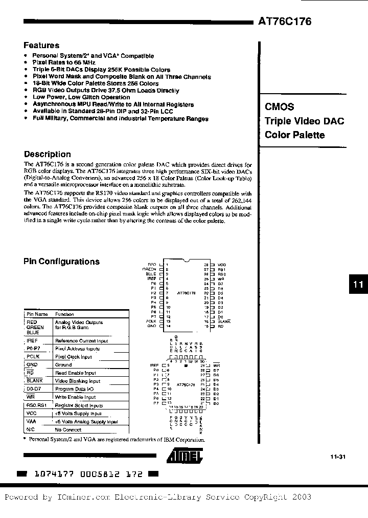 AT76C176-40DMB_2964774.PDF Datasheet