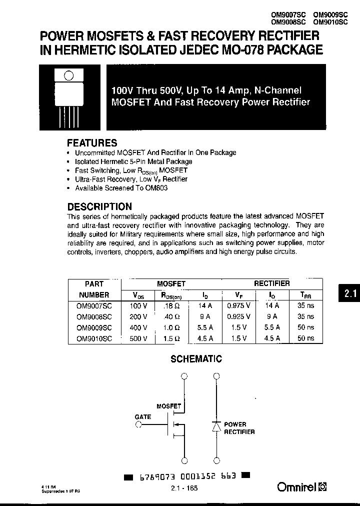 OM9007SC_2967475.PDF Datasheet