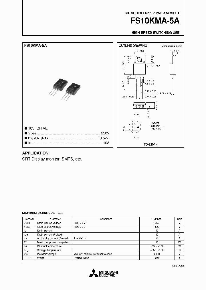 FS10KMA-5A_2971455.PDF Datasheet