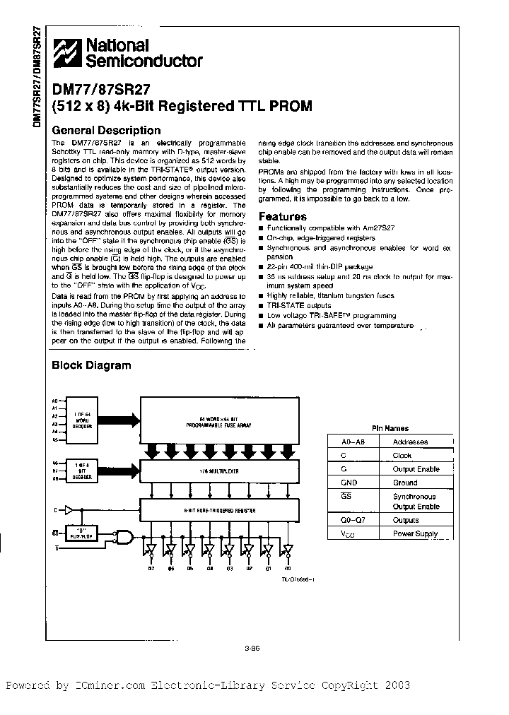 DM87SR27BNB_2973532.PDF Datasheet