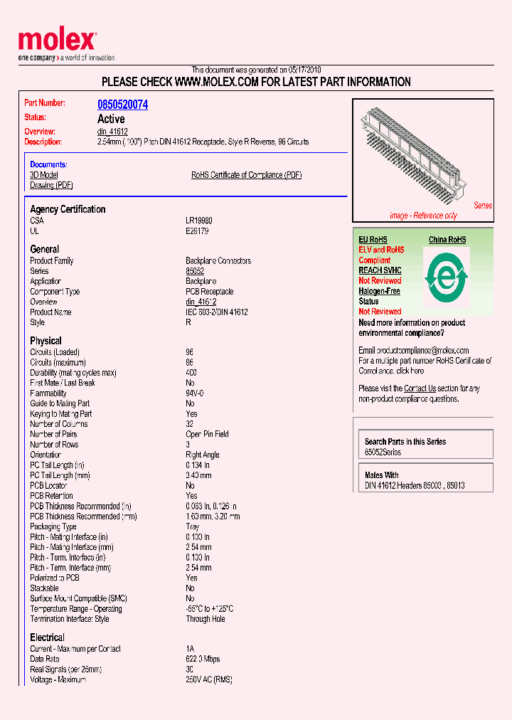 85052-0074_2973559.PDF Datasheet