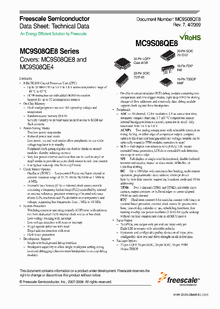 MC9S08QE4_2974751.PDF Datasheet