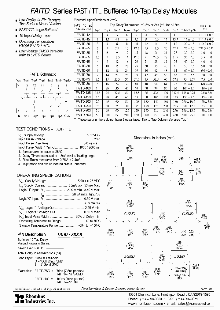 FAITD-100_2979111.PDF Datasheet