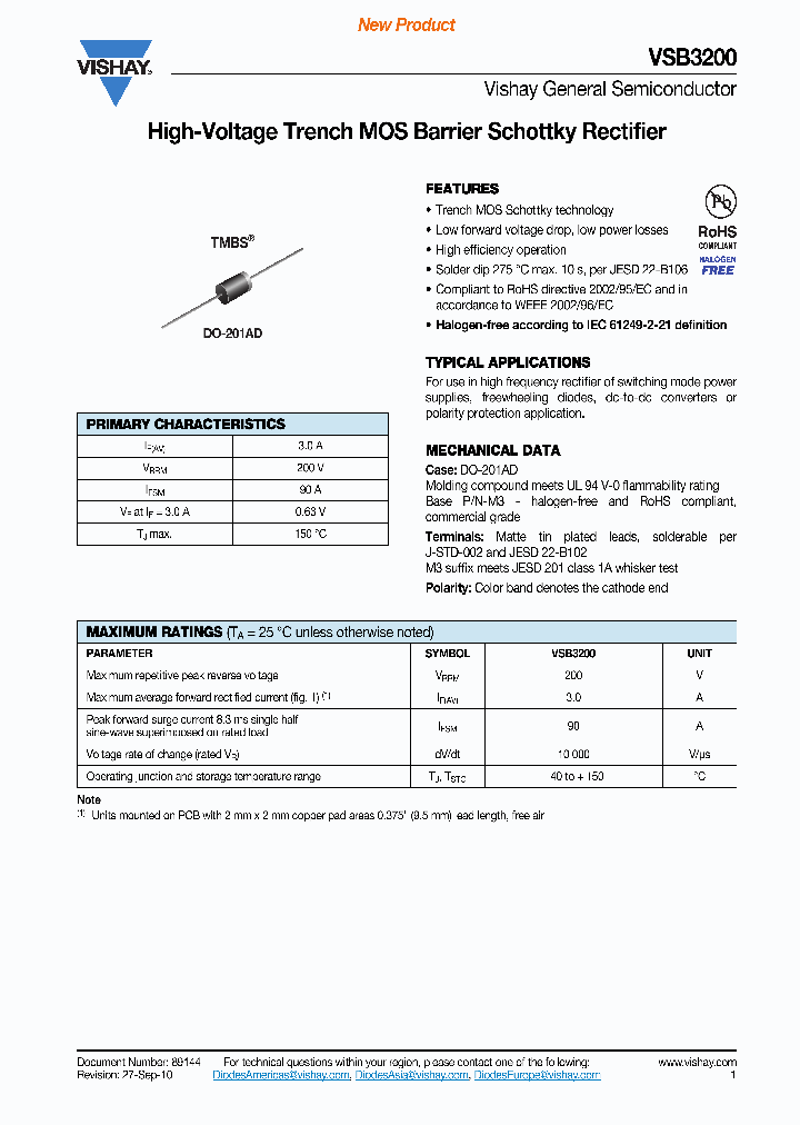 VSB3200_2980205.PDF Datasheet