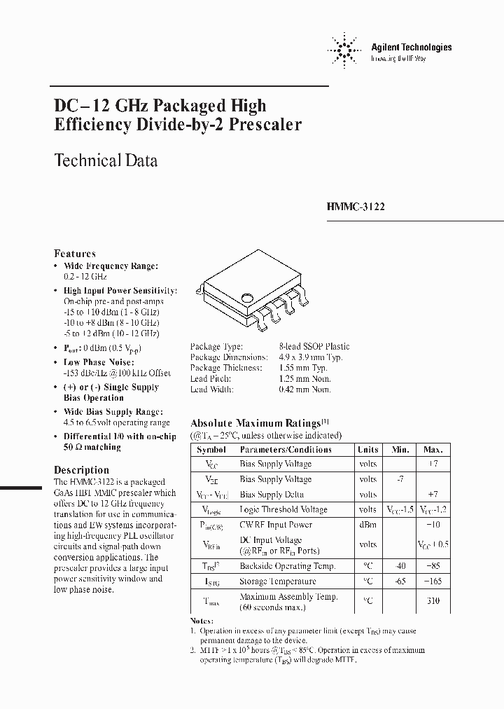 HMMC-3122_2979272.PDF Datasheet