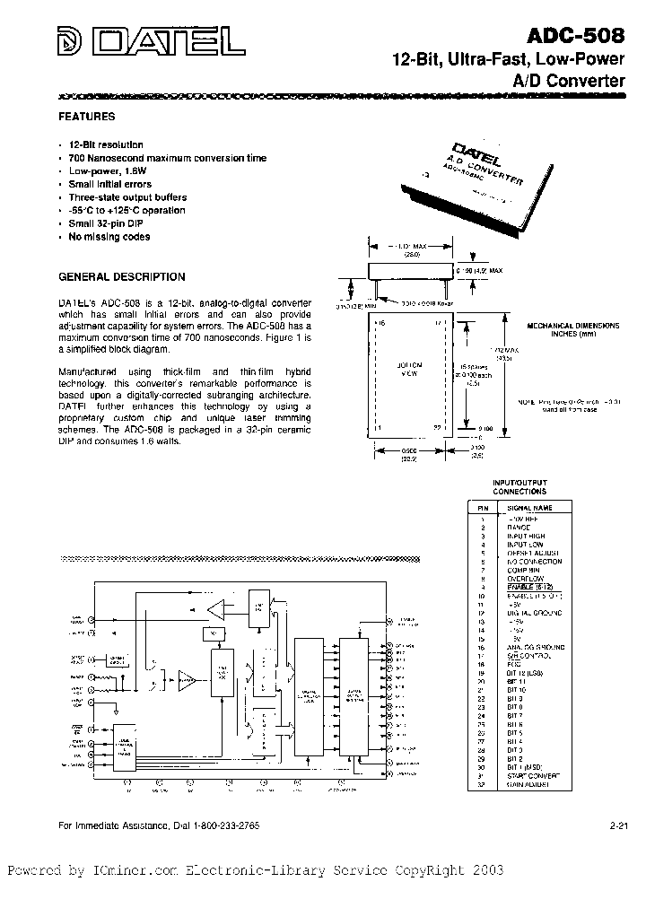 ADC-508BMC_2982138.PDF Datasheet