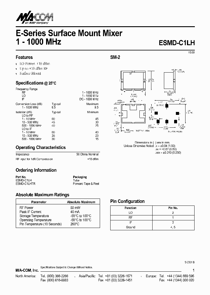 ESMD-C1LH_2984993.PDF Datasheet