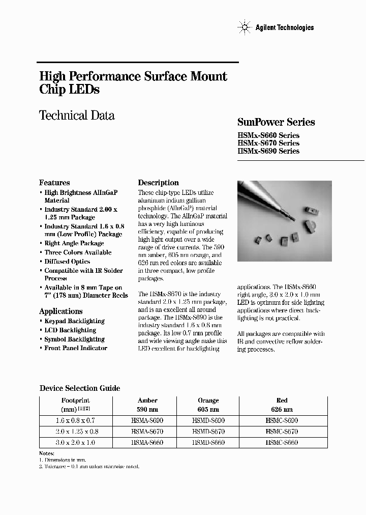 HSMD-S690_2985159.PDF Datasheet