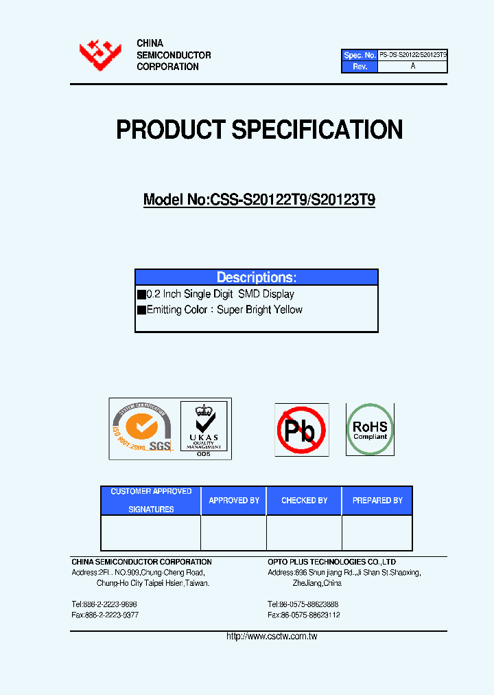 CSS-S20122T9_2987435.PDF Datasheet