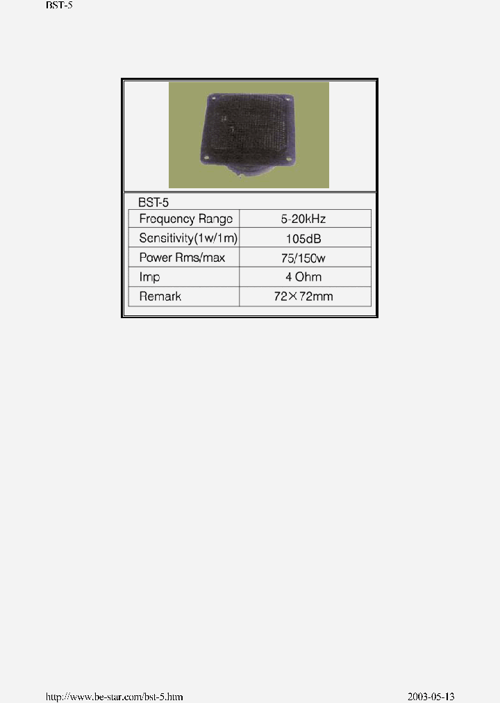 BST-5_2988966.PDF Datasheet