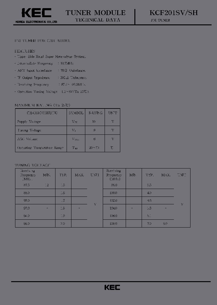 KCF201SV_2992296.PDF Datasheet