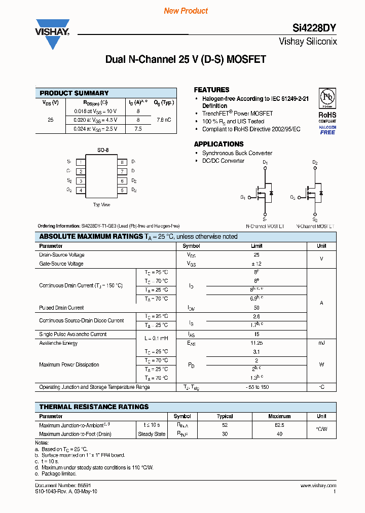 SI4228DY_2994266.PDF Datasheet