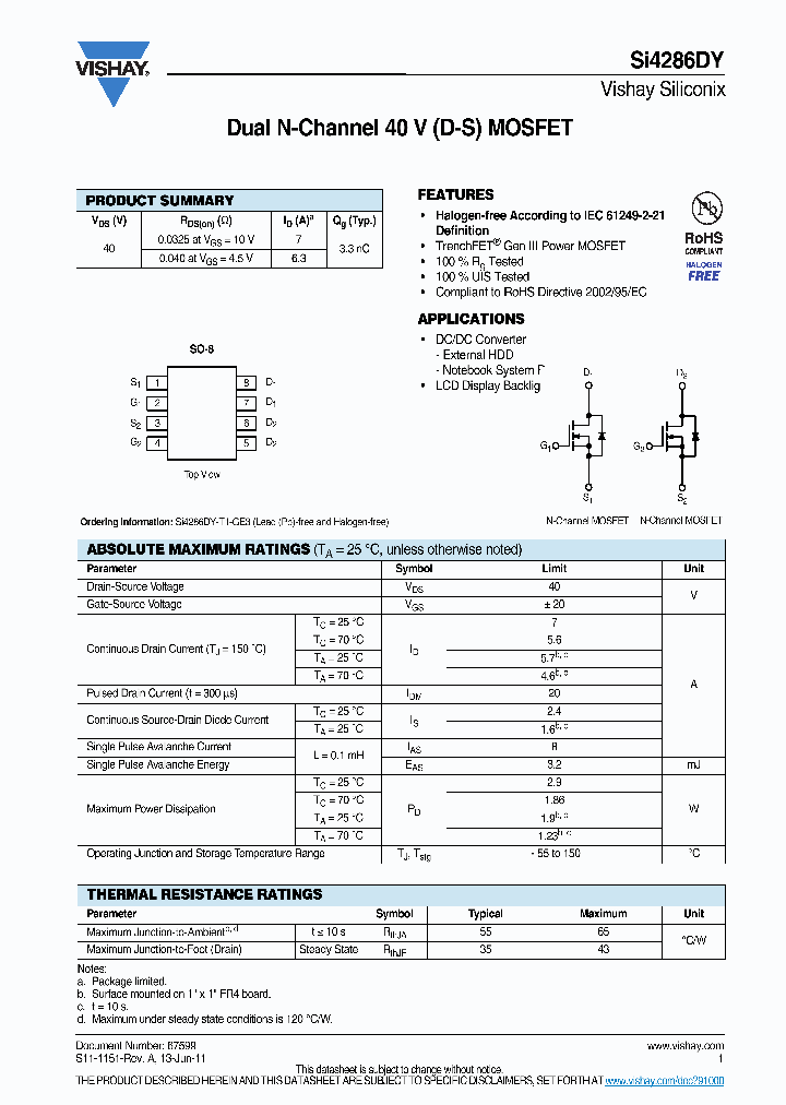 SI4286DY_2994270.PDF Datasheet
