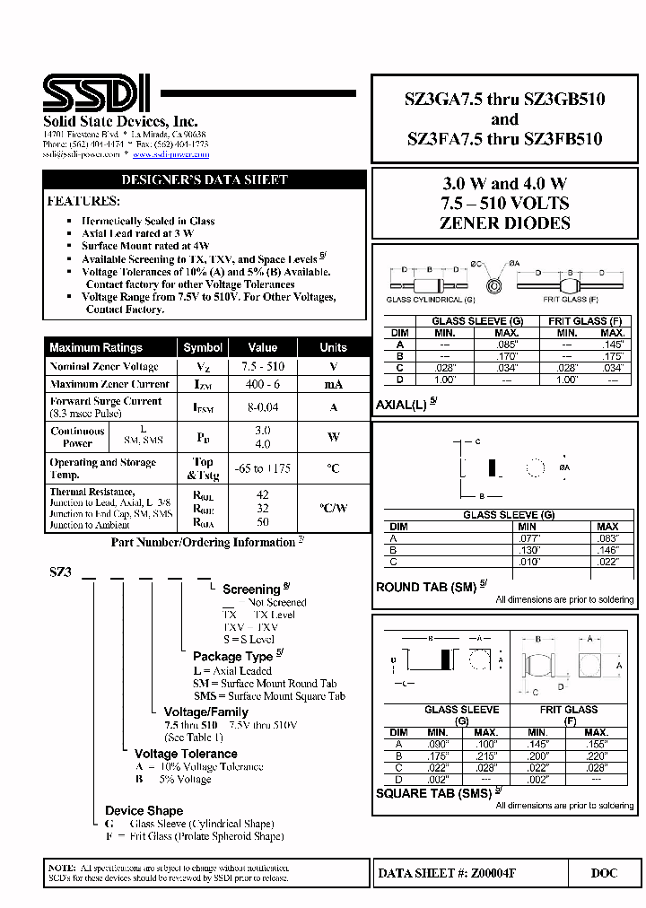 SZ3GA510_2995036.PDF Datasheet