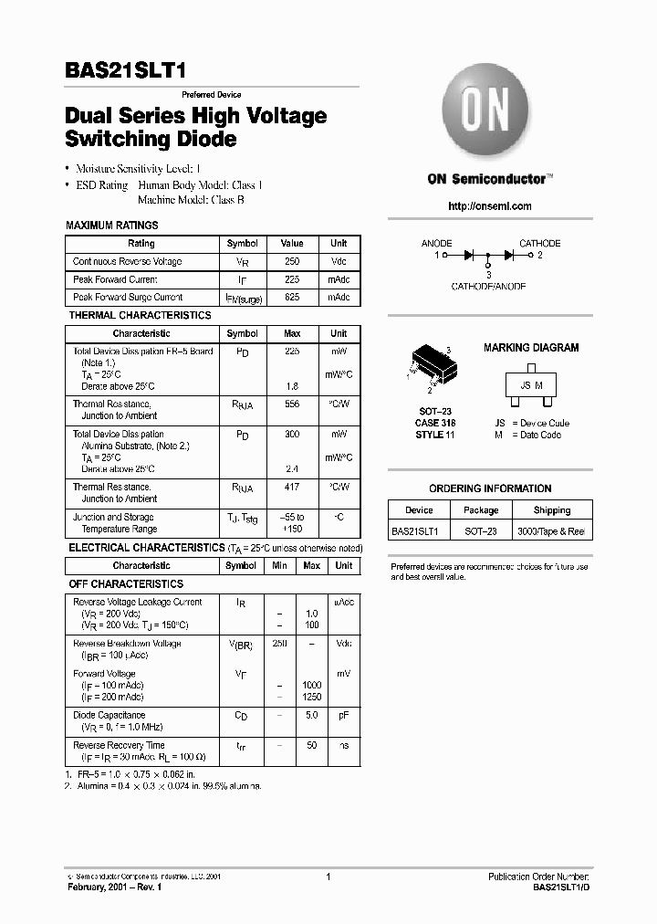 BAS21SLT1-D_3002009.PDF Datasheet