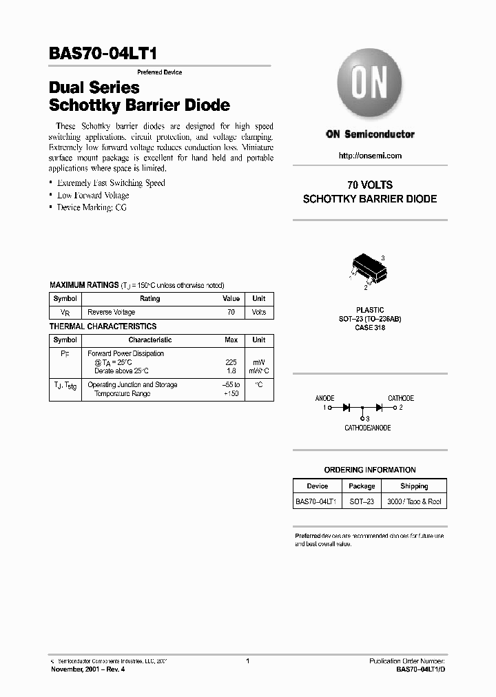 BAS70-04LT1-D_3002010.PDF Datasheet
