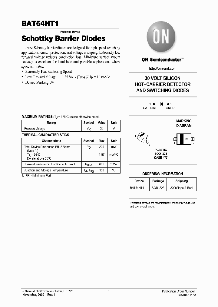 BAT54HT1-D_3002012.PDF Datasheet