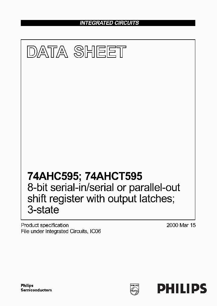 74AHCT595D_3028109.PDF Datasheet