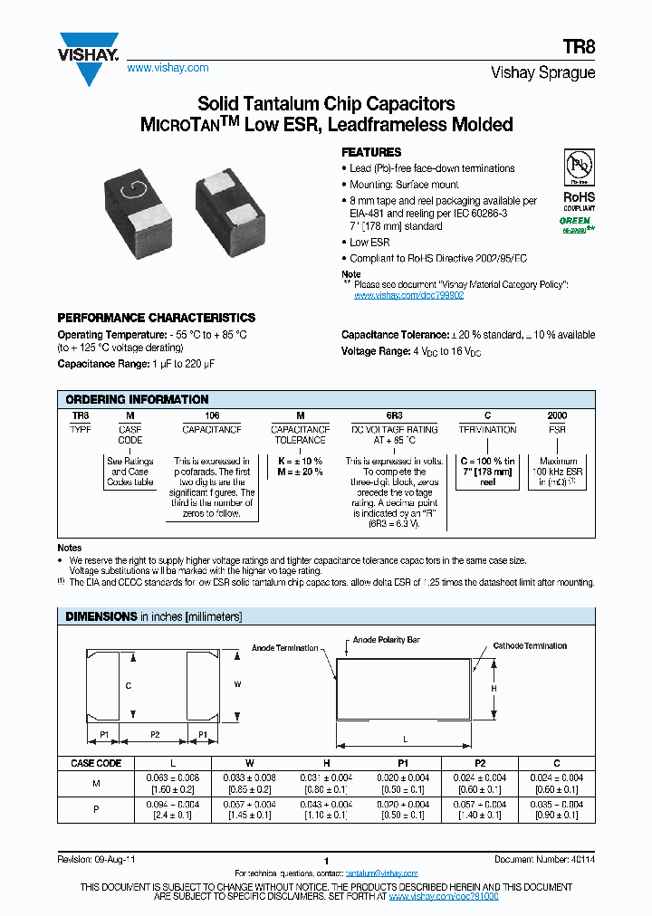 TR8_3032913.PDF Datasheet