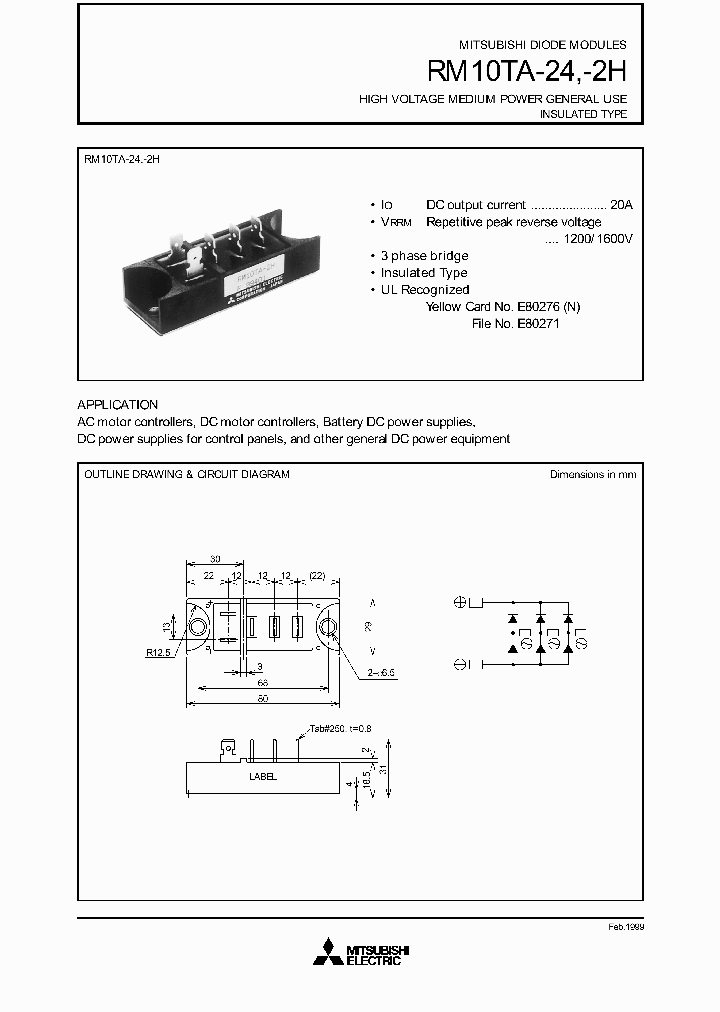 RM10TA-2H_3035585.PDF Datasheet