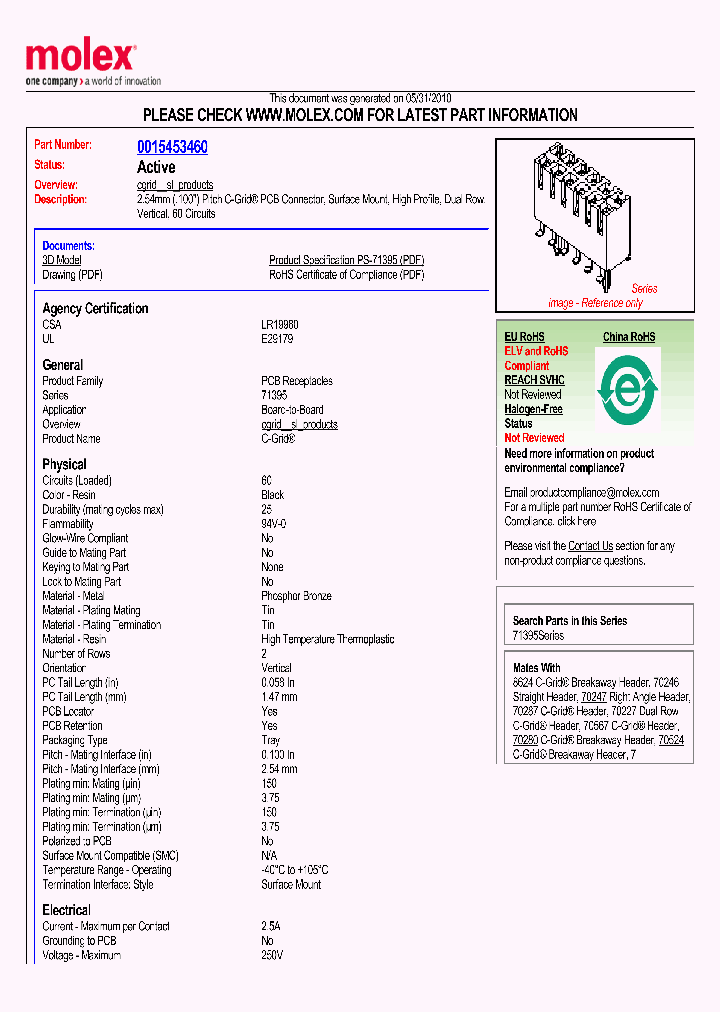 0015453460_3036012.PDF Datasheet