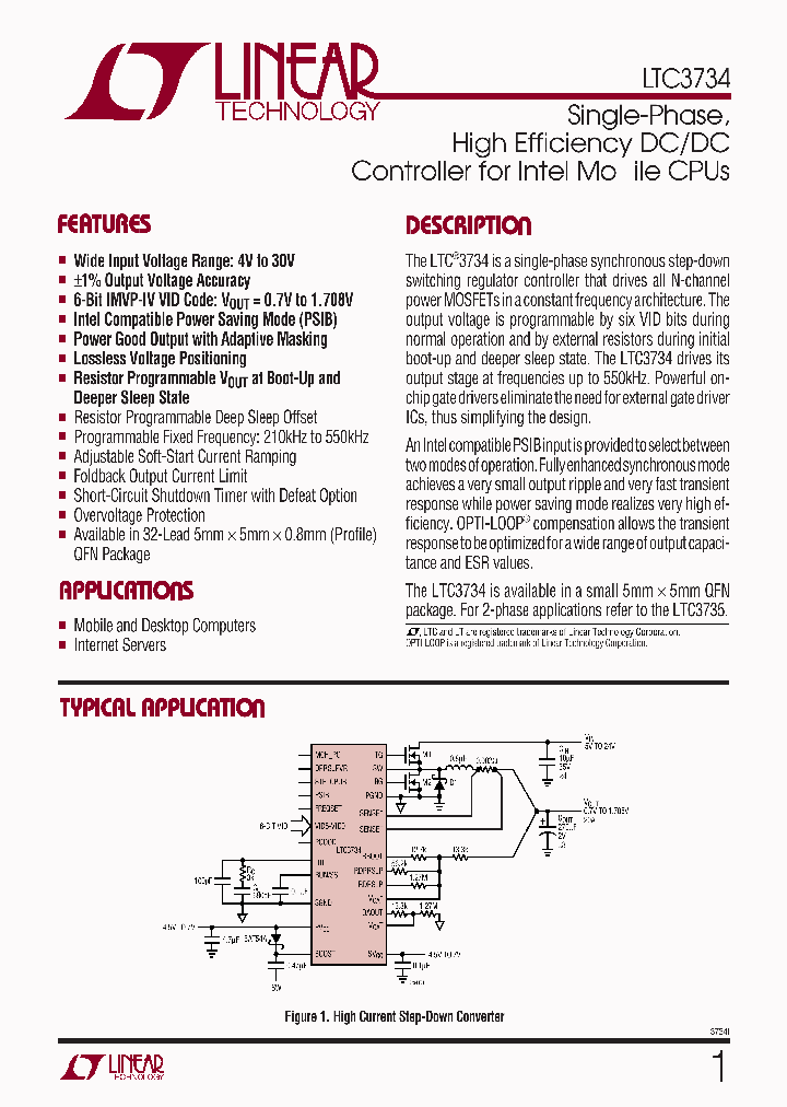 LTC3734EUH_3050446.PDF Datasheet