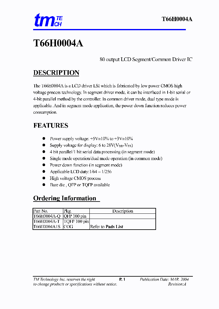 T66H0004A-Q_3053198.PDF Datasheet