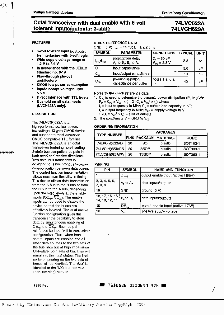 74LVCH623ADB_3053903.PDF Datasheet