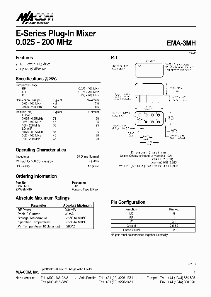 EMA-3MHTR_3053285.PDF Datasheet