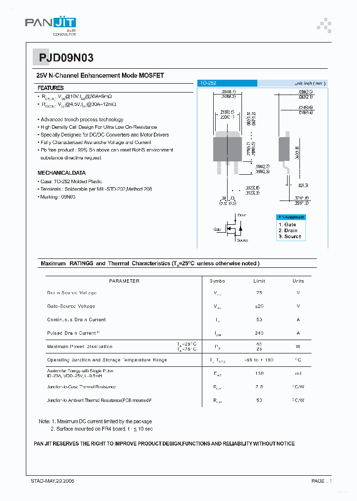 09N03_3055252.PDF Datasheet