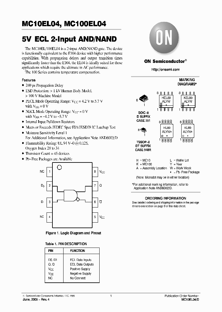 MC100EL04_3057829.PDF Datasheet