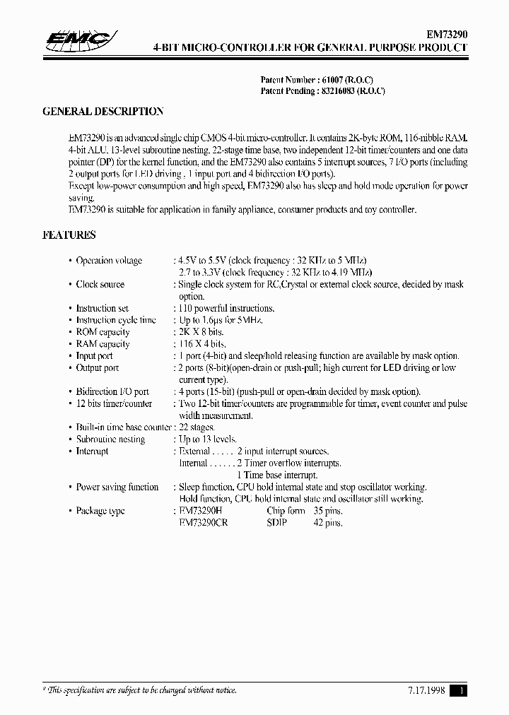EM73290_3057933.PDF Datasheet