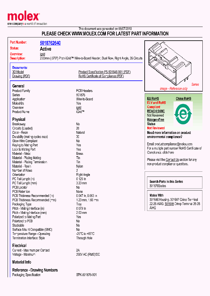 501876-2640_3065247.PDF Datasheet
