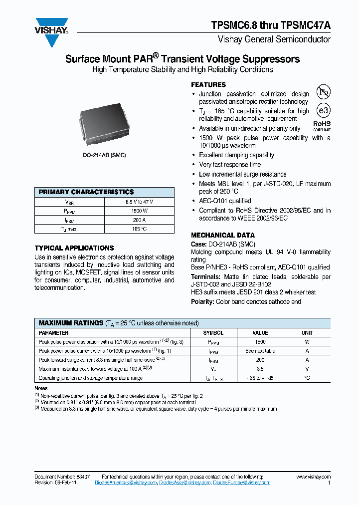 TPSMC75_3072207.PDF Datasheet