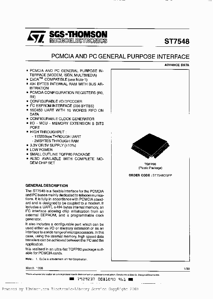 ST7548CQFP_3077206.PDF Datasheet