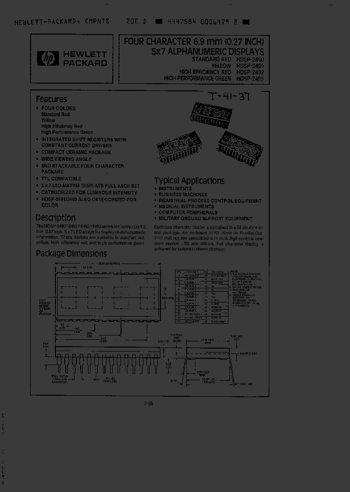 HDSP2492_3077035.PDF Datasheet