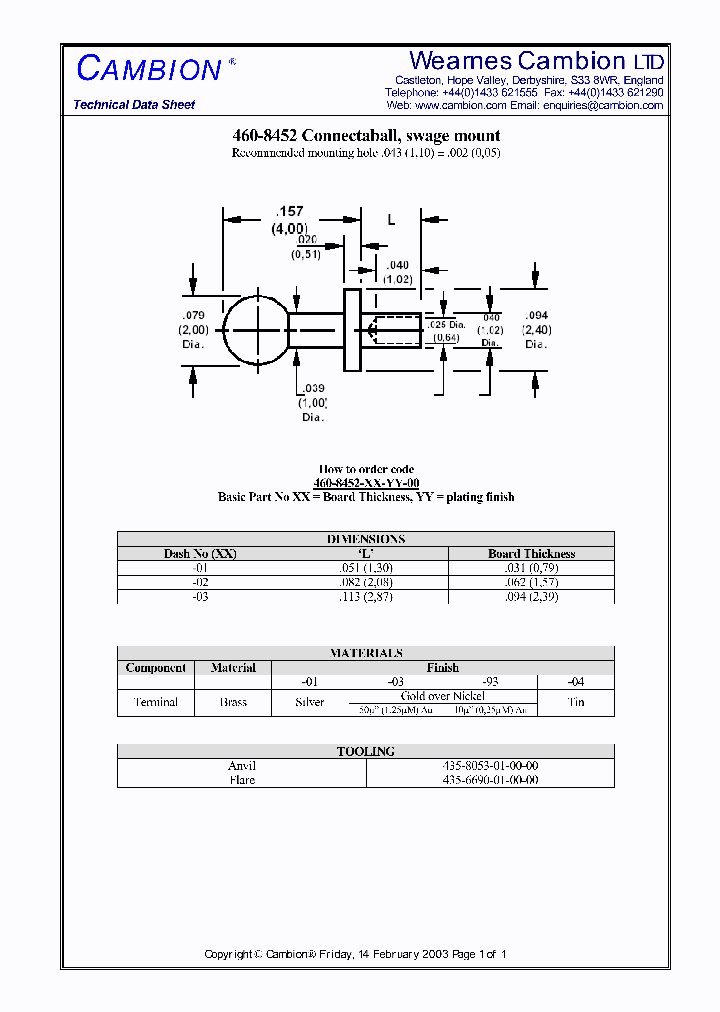 460-8452_3082183.PDF Datasheet