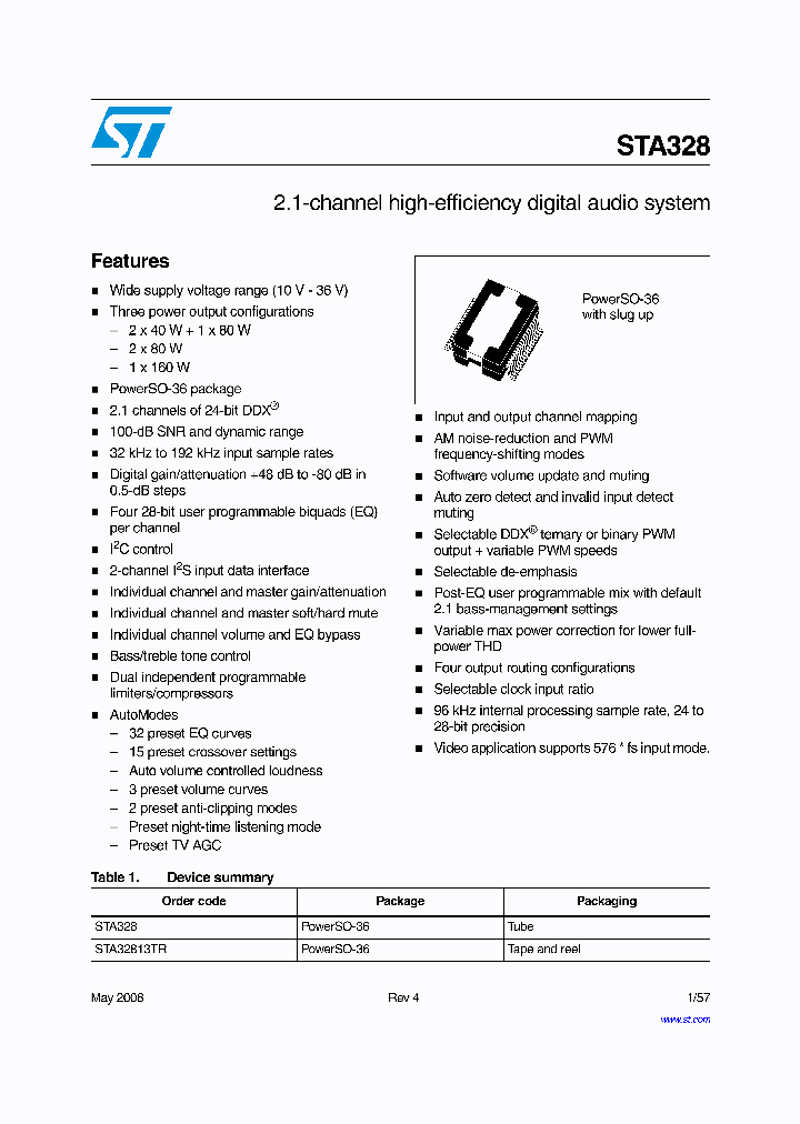 STA328_3085077.PDF Datasheet