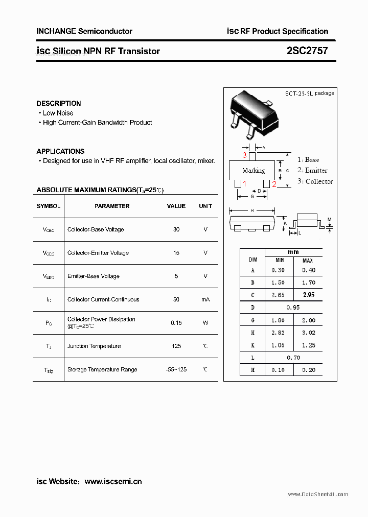 2SC2757_3085163.PDF Datasheet