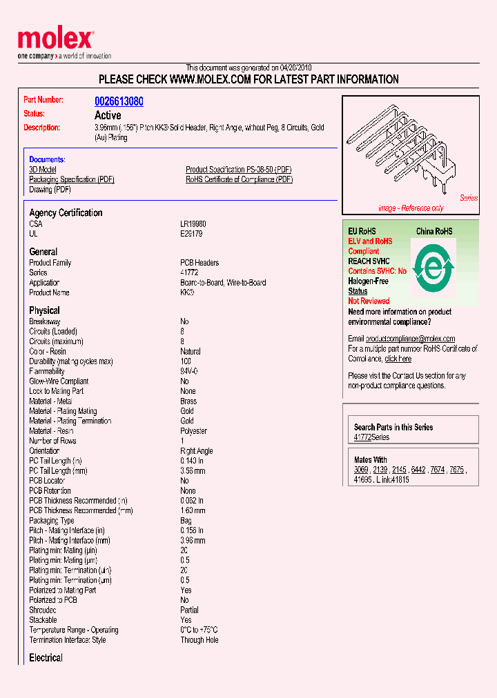 26-61-3080_3097081.PDF Datasheet