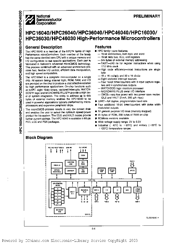 HPC16030V17_3085852.PDF Datasheet