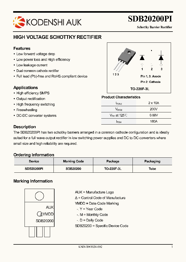 SDB20200PI_3105128.PDF Datasheet