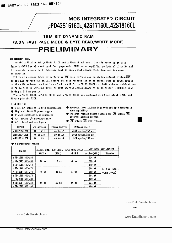 UPD42S16160L_3106551.PDF Datasheet