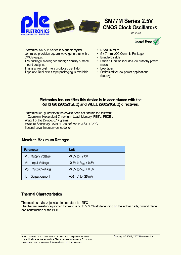 SM7745MEW_3106768.PDF Datasheet