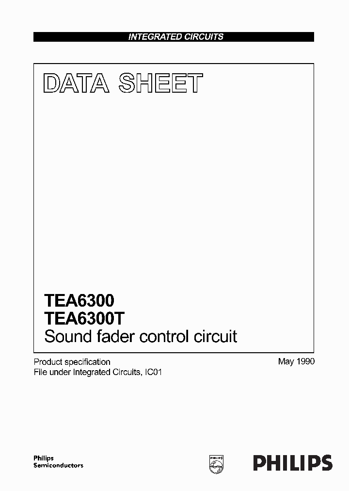 TEA6300_3107281.PDF Datasheet