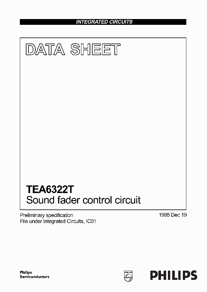 TEA6322_3107285.PDF Datasheet